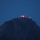 Sonnwendfeuer in Braz 