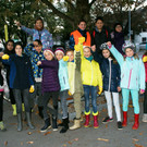 Viele Kinder beteiligten sich an der Tour durch die Marktgemeinde.JPG