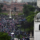 Protest gegen Frauenmorde in Buenos Aires