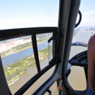 Donauinselfest: Fotos vom Helikopter Flug