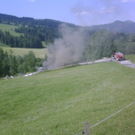 Riefensberg: Traktor in Brand geraten