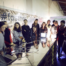 Bei der 1. Wiener Fahrradschau in der Marx Halle