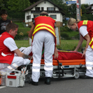Auto gegen Moped in Bregenz
