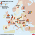 Atomkraftwerke in Europa 2010