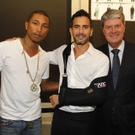 Promis bei der Louis Vuitton Show in Mailand 2010