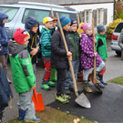 Bilder von der Pflanzaktion