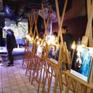 Die Fotoausstellung "Schall und Rau(s)ch - Experimentier(fr)lust von jungen Menschen für junge Menschen".