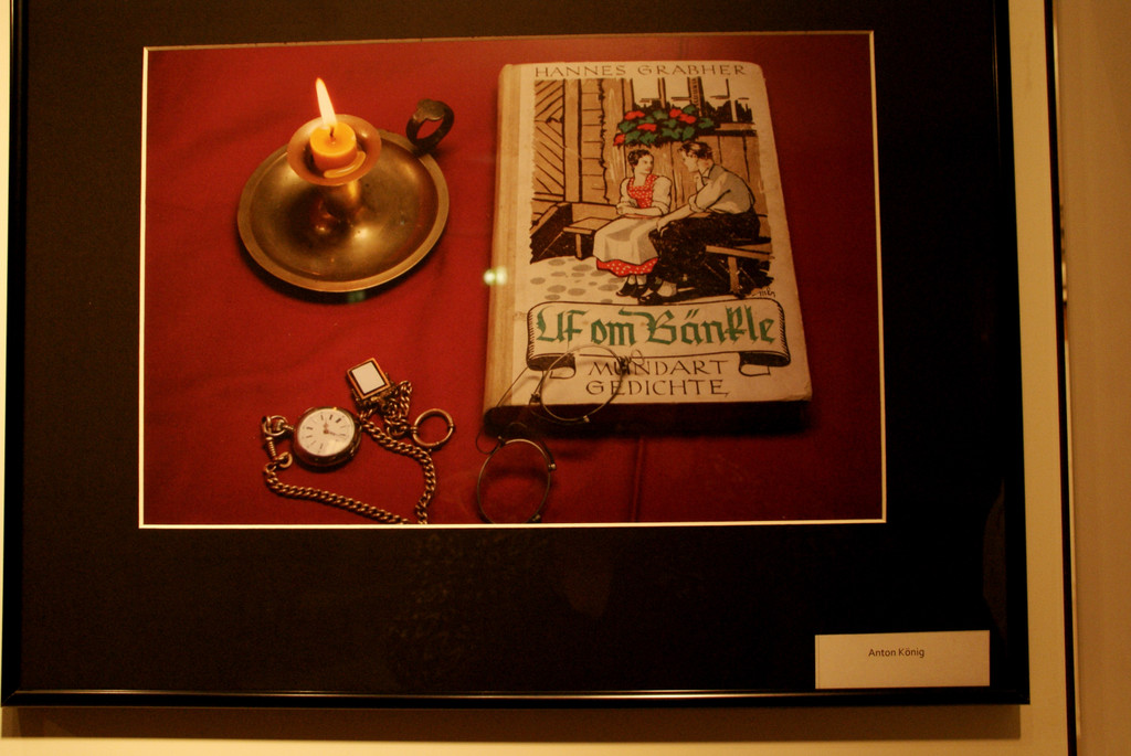 Kunstvolle Fotos konnten betrachtet werden.JPG