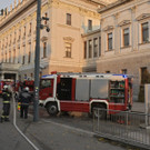 Brand im Parlament: Bilder zum Vorfall