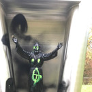 Sachschaden an Heiligenstatue