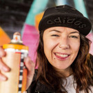 Graffiti-Artist Vanessa Hänsler