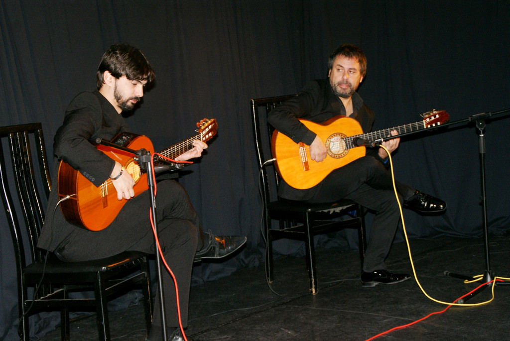 Im Jaleo Flamenco-Club genoss man einen musikalischen Abend.JPG