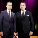 Kern und Strache bei Ö1-"Klartext"