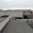 Sturm in Liesing: Lagerhalle abgedeckt