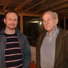 Gemeindezentrum Innerbraz Firstfeier 2016 Joachim Hillbrand und Anton Vonbank.jpg