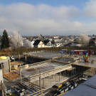 Baustelle VMS Hard am See