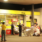 Tankstellenüberfall in Lustenau: Eine Person schwer verletzt