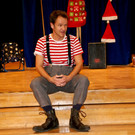 Clown Dido erfreute das Publikum im J.J. Ender-Saal