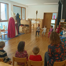 Nikolausfeier im Kindergarten Übersaxen