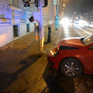 Alko-Lenker-Unfall in Alsergrund: Vier Verletzte