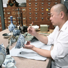 LI Xiaofeng in studio 7_ Beijing 2010 PHOTO BY MIKO HE.jpg