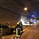 Bilder von der Unfallstelle Felbertauerntunnel