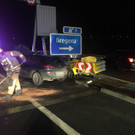 Alko-Unfall an der A14-Abfahrt Bregenz