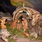 Weihnachtskrippe Kirche Schruns