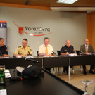 Bilder der Pressekonferenz