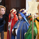 Nationalratspräsidentin Bures erhielt Sternsinger-Besuch im Parlament