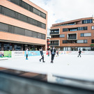 Eislaufen Am Garnmarkt