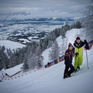 Spektakuläres Fahrt in Kitzbühel 