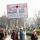 Women\'s March Vienna: Fotos