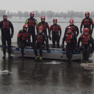 Eisübung Wasserrettung
