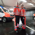 Präsentation der neuen Berufsretter-Uniform