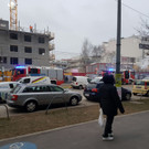Brand auf Baustelle in Wien-Simmering