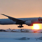 Triebwerkreparatur bei -30 Grad