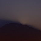 Vollmond über Gaisberg