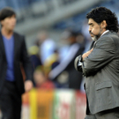 WM 2010: Maradona (im Spiel gegen Deutschland)