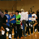 Bogensport in der Sporthalle 