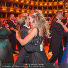 Opernball 2017: Helmut Werner und Cathy Lugner auf der Tanzfläche
