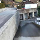 Bludenz: 3,5 Meter hohe Mauer ohne Absicherung