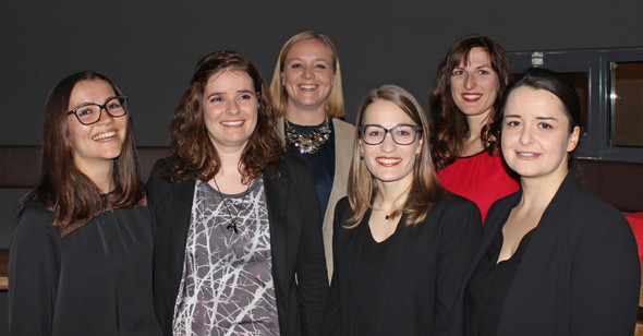 MA der ARB vlnr Andrea Ruckendorfer_ Stefanie Spi___ Wiebke Meyer_ Melanie Fleisch_ Bianca Ganahl_ Barbara Garzon.JPG