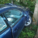 Altstätten: Pkw prallt nach Kollision gegen Baum