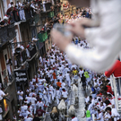 Verletzte bei Stierhatz in Pamplona 