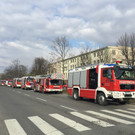 Großeinsatz wegen Brand in Wien-Energie-Gebäude in Wien-Simmering
