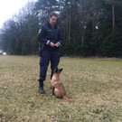 Karl Oskar beim Training 