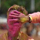 Bilder vom Holi-Fest