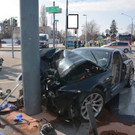 Verkehrsunfall in Wien-Donaustadt: Bilder der Unfallstelle von der Polizei