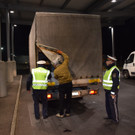 Nächtliche Schwerpunktkontrolle an der A4 